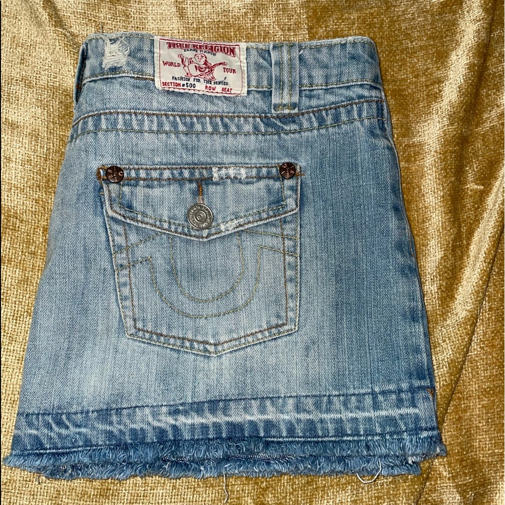 True Religion Mini Skirt